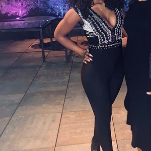Embellished jumpsuit